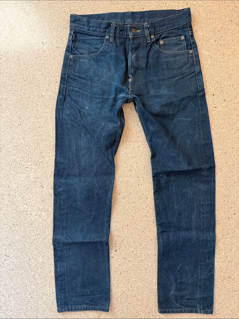 The Hundreds Rare Redline Selvedge Denim Dark Indigo Slim Straight Jeans 30 x 30